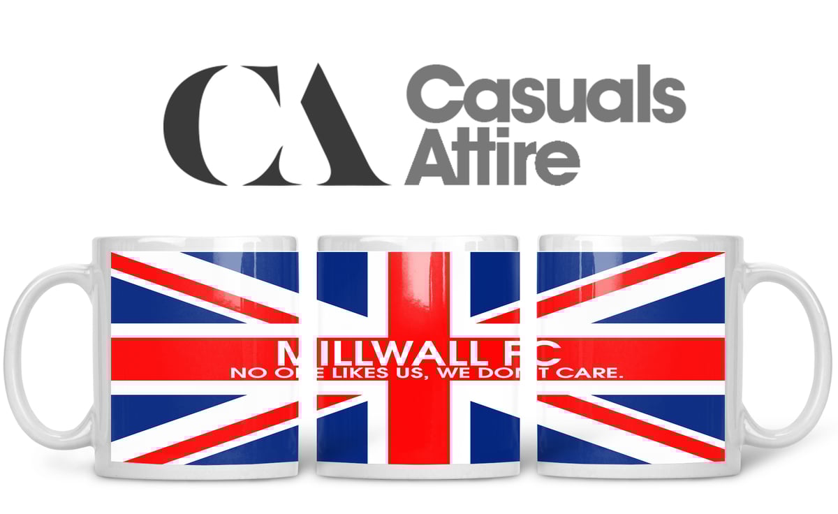 Millwall, Football, Casuals, Ultras, Fully Wrapped Mugs. Unofficial. FREE UK POSTAGE