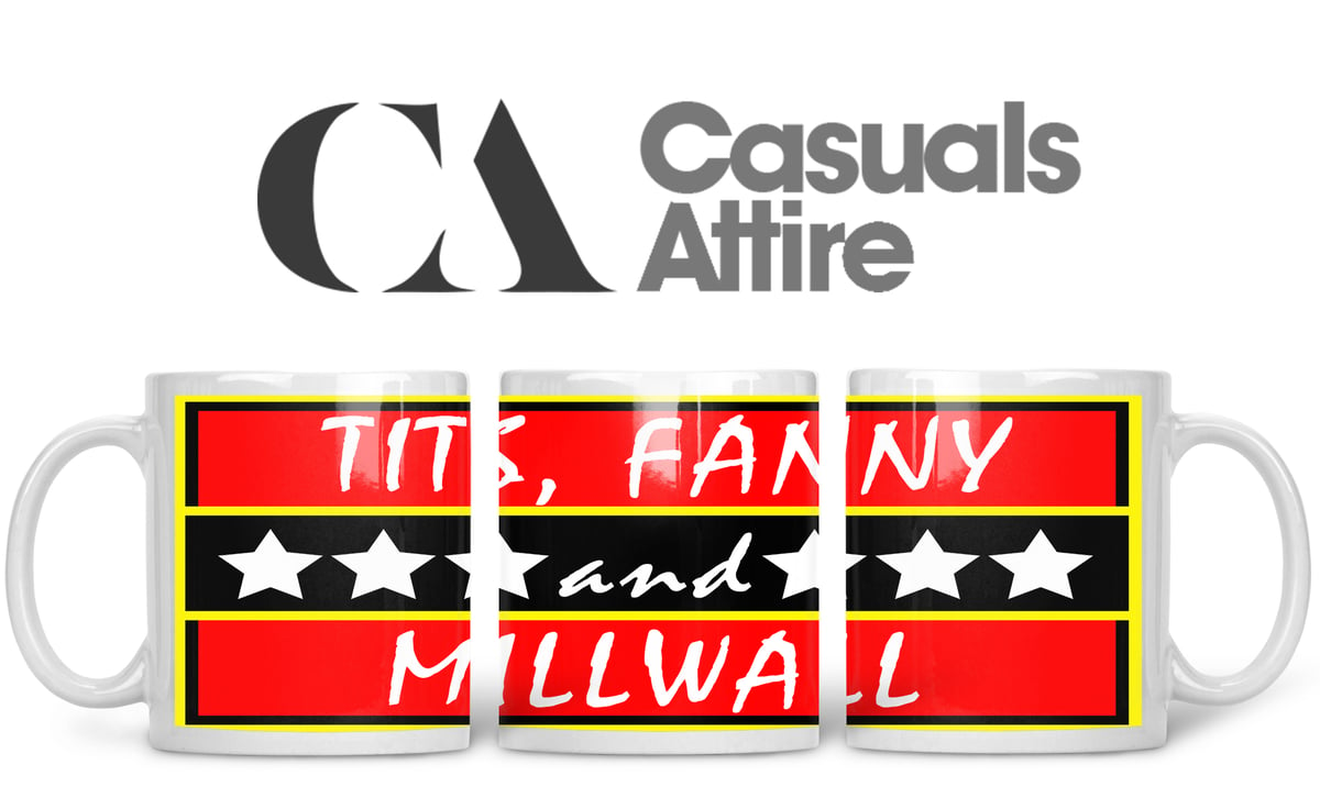 Millwall, Football, Casuals, Ultras, Fully Wrapped Mugs. Unofficial. FREE UK POSTAGE