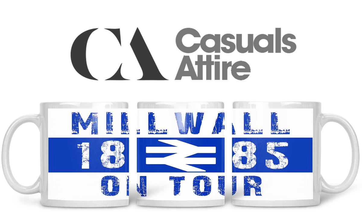 Millwall, Football, Casuals, Ultras, Fully Wrapped Mugs. Unofficial. FREE UK POSTAGE