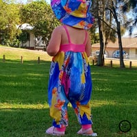 Image 3 of Girls Long Leg Romper