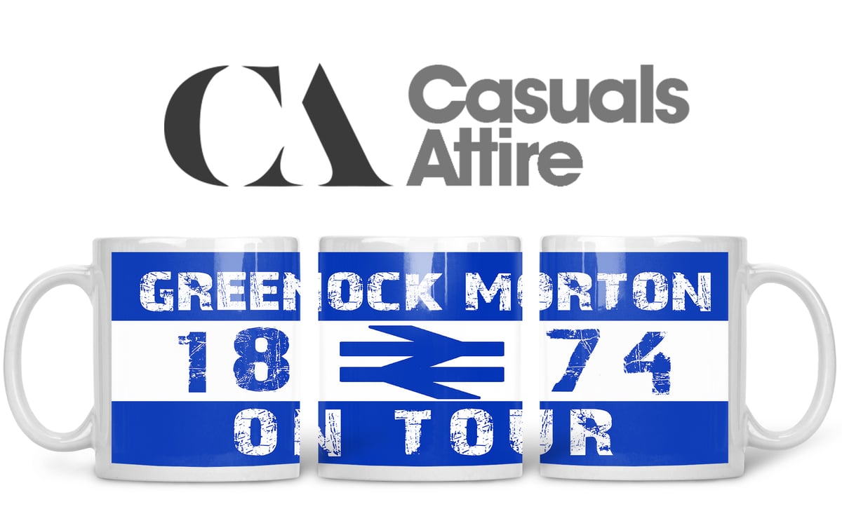 Morton, Football, Casuals, Ultras, Fully Wrapped Mugs. Unofficial. FREE UK POSTAGE