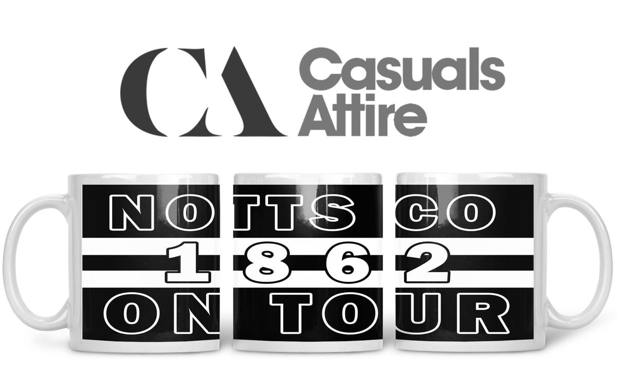 Notts County, Football, Casuals, Ultras, Fully Wrapped Mugs. Unofficial. FREE UK POSTAGE