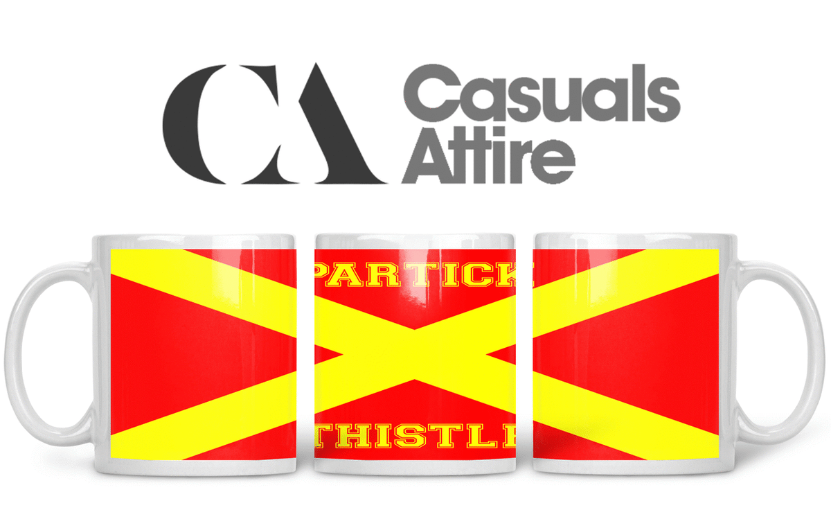 Partick, Football, Casuals, Ultras, Fully Wrapped Mugs. Unofficial. FREE UK POSTAGE