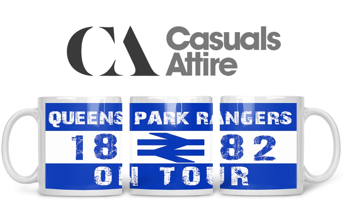 QPR, Football, Casuals, Ultras, Fully Wrapped Mugs. Unofficial. FREE UK POSTAGE