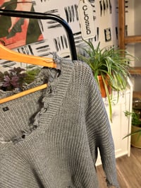 Image 2 of Distressed sweater