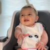 LE The Parker Embroidered Baby Bib