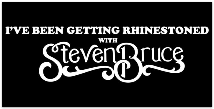 Image of Rhinestoned Bumper Sticker