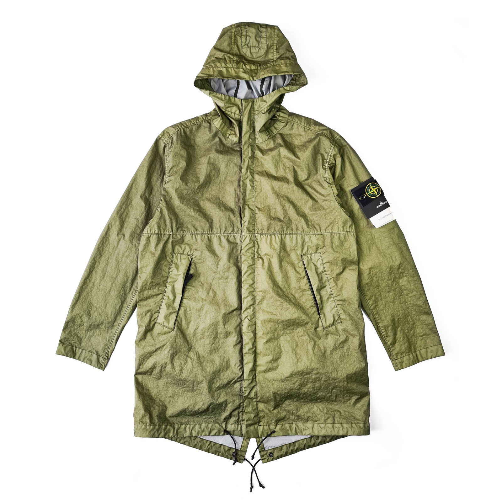 stone island membrana parka