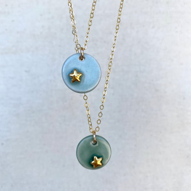 Baby Star Necklaces (Multiple Colors)