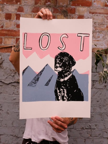 Image of 'Lost' Print