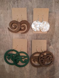 Image 3 of Wood Earrings