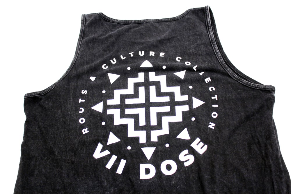 Image of Summer Shine Tank Top  (Black Mineral Washed)