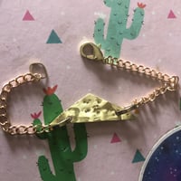 Image 2 of Triangle chain bracelet 