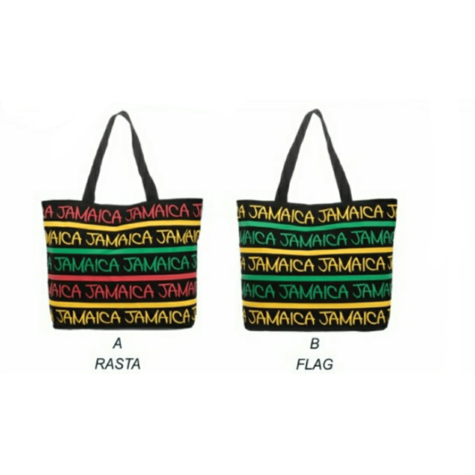 Jamaica and Rasta beach bags 