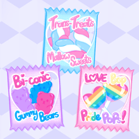 Image 3 of 'Pride Munch!' Candy Bag Charm 
