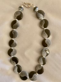 Image 1 of NEW! Gray Flannel Necklace