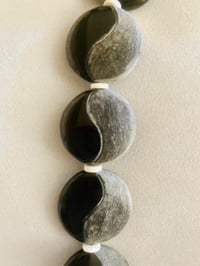 Image 2 of NEW! Gray Flannel Necklace