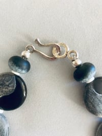 Image 3 of NEW! Gray Flannel Necklace