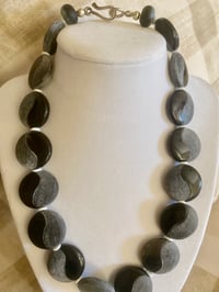 Image 4 of NEW! Gray Flannel Necklace