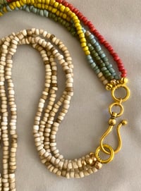 Image 1 of NEW! Multistrand,multi color Necklace