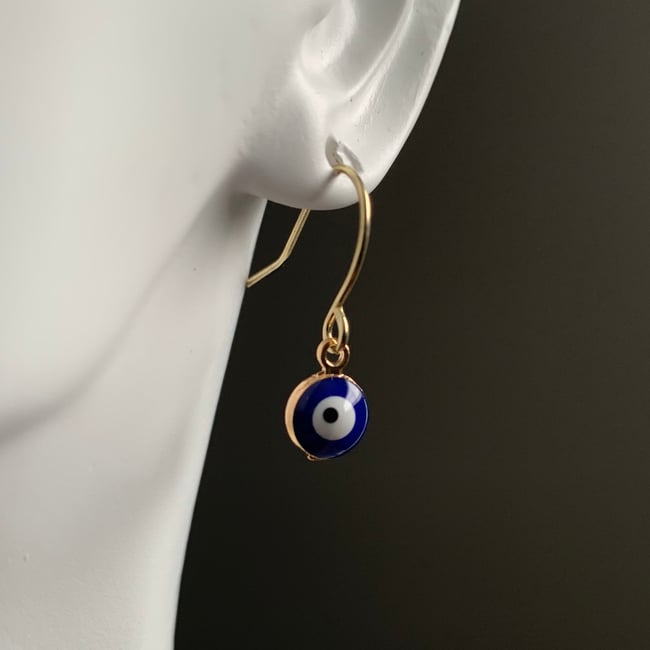 evil eye earrings