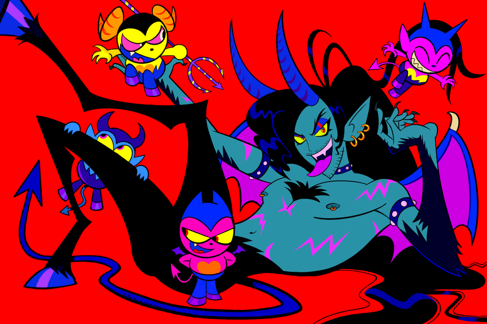 devil n imps print