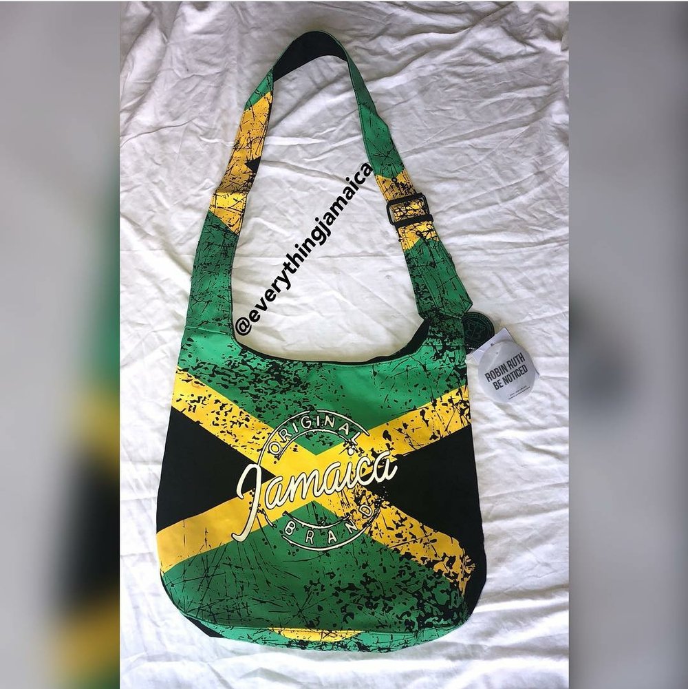 Jamaica flag shoulder bag 