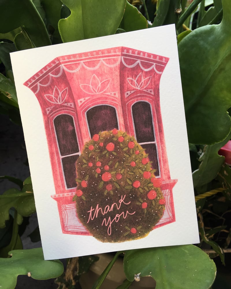 Image of Pink House Thank You 