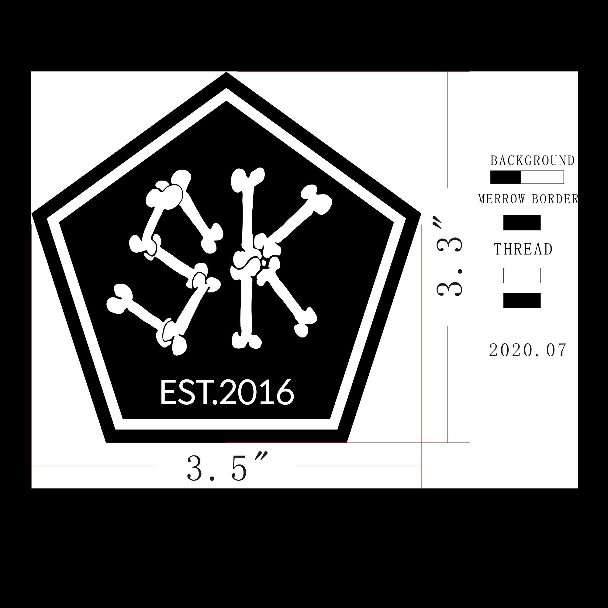 Image of SK Pentagon Patch