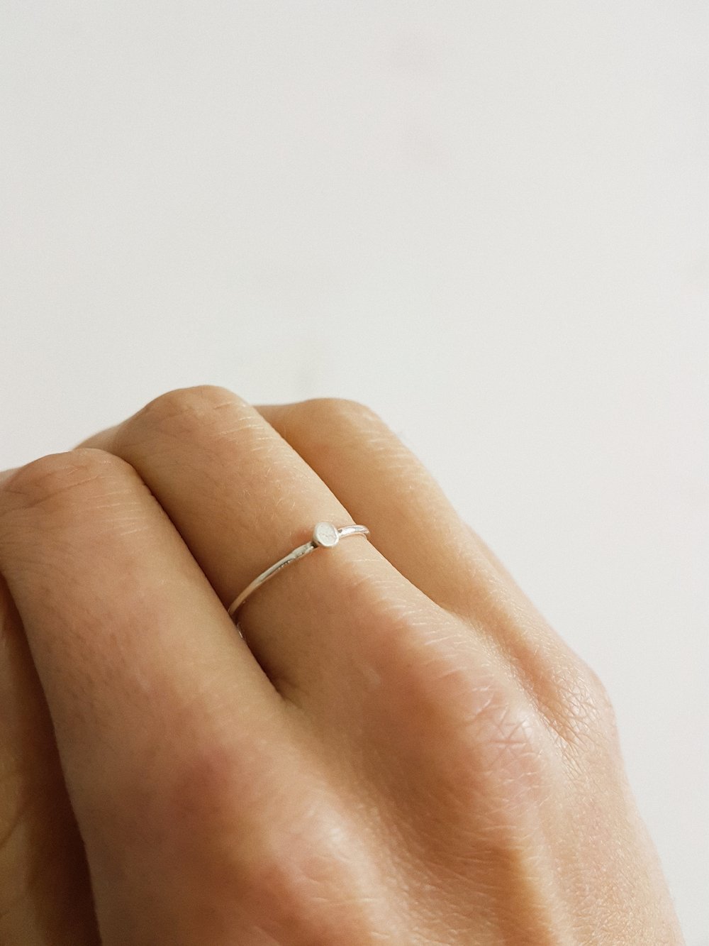 Image of Silver Drop Ring