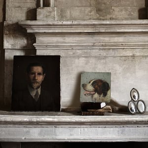 Image of 1912, French, Portrait of a Dog.