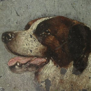 Image of 1912, French, Portrait of a Dog.