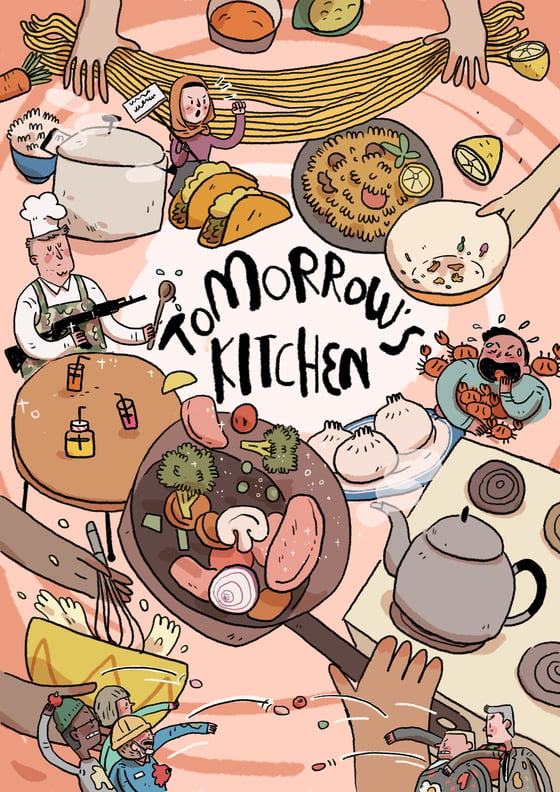 Image of Tomorrow's Kitchen - A Graphic Novel Cookbook