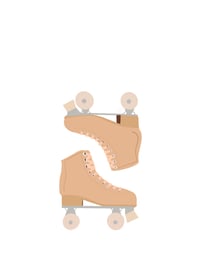 Roller Skates Sticker 
