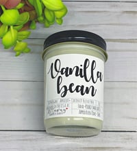 Vanilla Bean + Luxury Wax Blend + 8oz Jar Candle