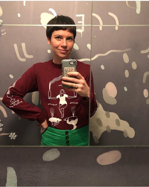 Image of Grape Witches X Alisha Davidson Long Sleeve