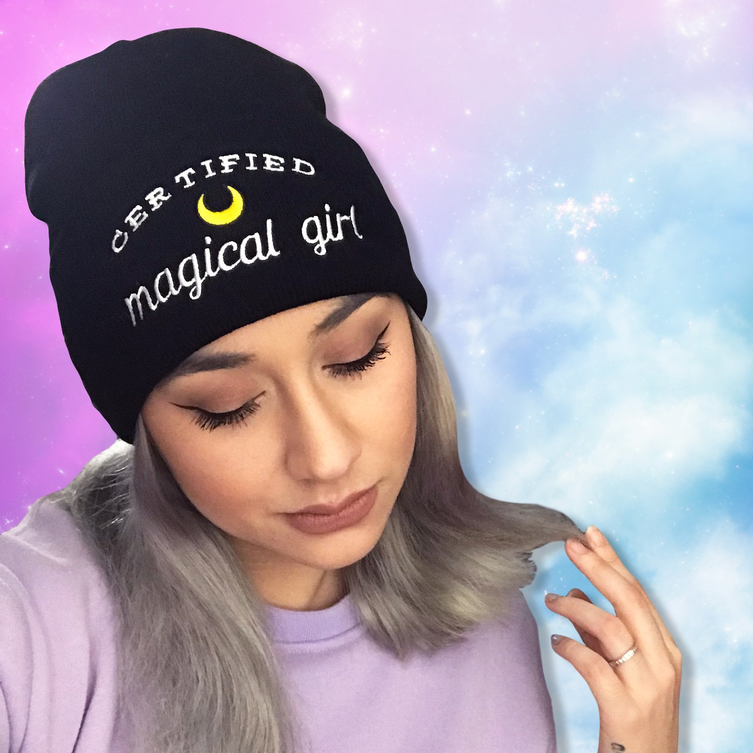 Certified Magical Girl Sailor Moon Inspired Beanies | Kawaii Neko