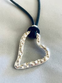 Image 1 of NEW! Open Heart Pendant Necklace