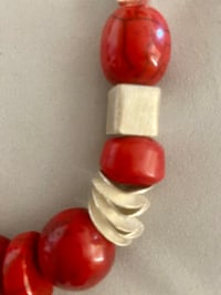 Image 2 of NEW! Stunning Red Necklace