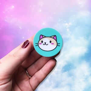 Image of Kawaii Neko Co Logo Cell Phone Holder