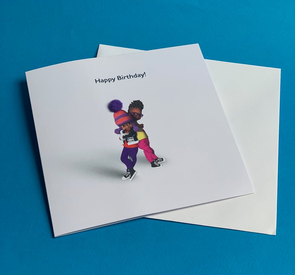 Image of Double Trouble Greeting Card
