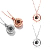 100 LANGUAGES - I LOVE YOU NECKLACE