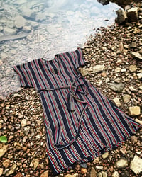 Image 3 of Cotton Stripe Gauze Dress 
