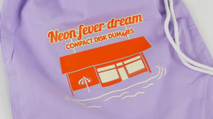Image of "Neon Fever Dream" Gym Bag Lila