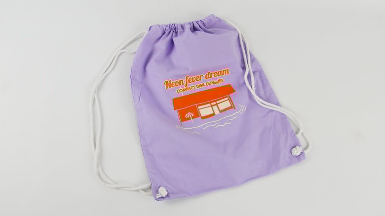 Image of "Neon Fever Dream" Gym Bag Lila