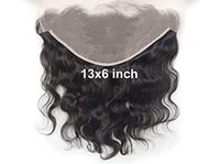 13x6 Lace Frontal  Transparent Lace