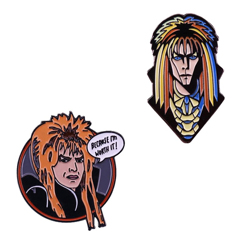 Labyrinth Badge & Necklace Set
