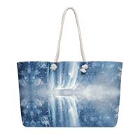 Image 3 of Oversized bag / Purse (Winter Waterfall)