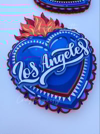 Image 2 of "L.A. STRONG" HEART SVG / ARCHIVO DIGITAL