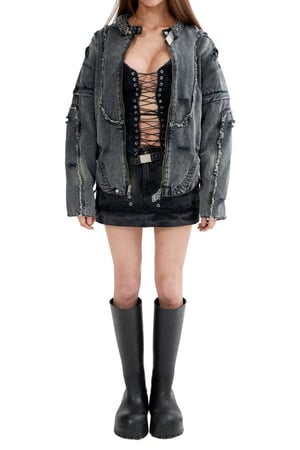 Image of K16CH1 - Biker Denim Jacket